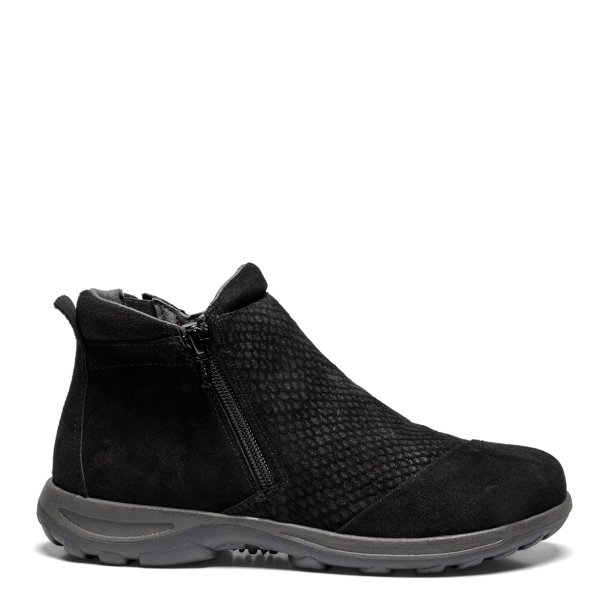 New Feet wide damestvle med dobbelt lynls, velegnet til indlg 242-13-1710 - sort