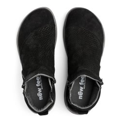 New Feet wide damestvle med dobbelt lynls, velegnet til indlg 242-13-1710 - sort