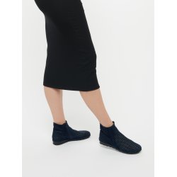 Arche damestvlet med huller Barroo - mrkebl