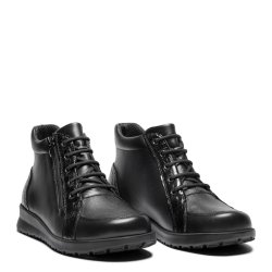 New Feet damestvlet 252-33-210 W med stretch, velegnet til indlg - sort