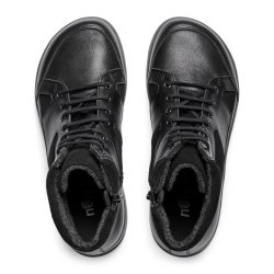 New Feet ekstra bred damest�vle med god st�tte, velegnet til indl�g 262-18 - sort