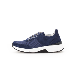 Rolling Soft sporty damesneaker, rummelig og velegnet til indlg 26.897 skarp bl