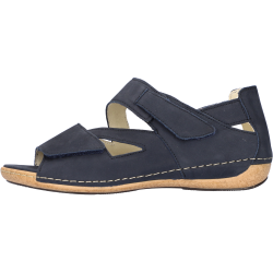 Waldlufer damesandal velegnet  indlg, Heliett - mrkebl