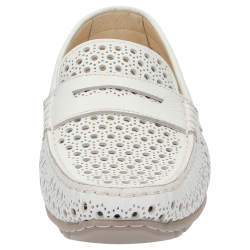 Sioux let sommersko med blde sler Carmona 40112 - hvid