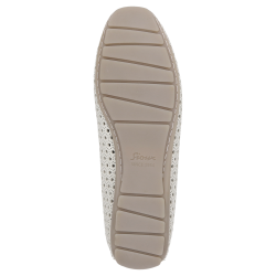 Sioux let sommersko med blde sler Carmona 40112 - hvid