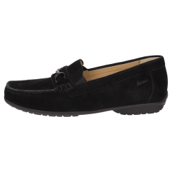 Sioux damehyttesko med ekstra vidde, velegnet til indlg 40160 - Sort