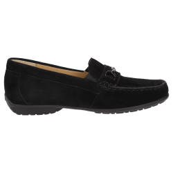 Sioux damehyttesko med ekstra vidde, velegnet til indlg 40160 - Sort