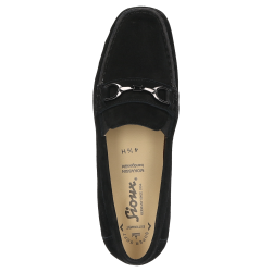 Sioux damehyttesko med ekstra vidde, velegnet til indlg 40160 - Sort