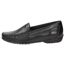 Sioux hyttesko i bl�dt skind velegnet til knyst,ekstra vidde, udtagelige indl�g 41301 Cortizia -sort