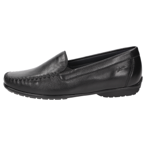 Sioux hyttesko i bldt skind velegnet til knyst,ekstra vidde, udtagelige indlg 41301 Cortizia -sort