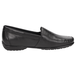 Sioux hyttesko i bl�dt skind velegnet til knyst,ekstra vidde, udtagelige indl�g 41301 Cortizia -sort