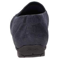 Sioux hyttesko i bldt skind velegnet til knyst,ekstra vidde, udtagelige indlg 41302 Cortizia - bl