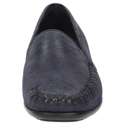 Sioux hyttesko i bldt skind velegnet til knyst,ekstra vidde, udtagelige indlg 41302 Cortizia - bl