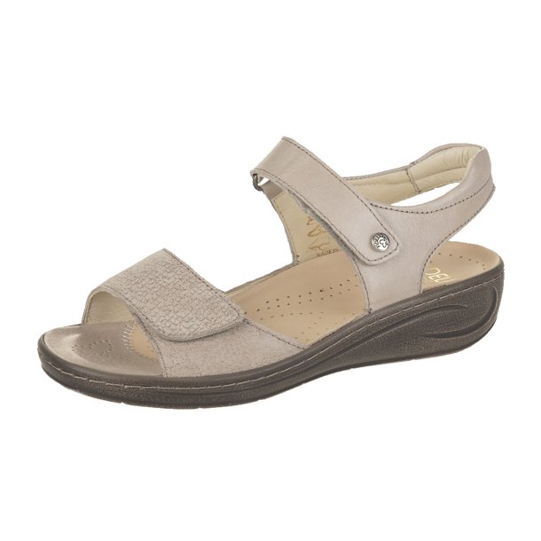 Fidelio sandal 433049 Fabia F (xs), velegnet til den smallere fod, udtagelige indlg - beige