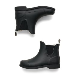 Tretorn gummistvle med fr, Eva Winter - sort