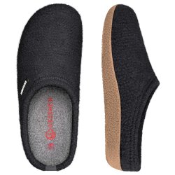 Giesswein Slipper med kraftige sler, Veitsch - antracit