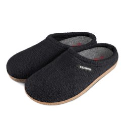 Giesswein Slipper med kraftige sler, Veitsch - antracit