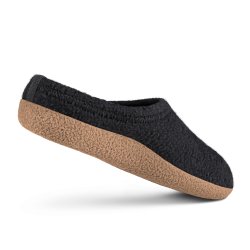 Giesswein Slipper med kraftige sler, Veitsch - antracit