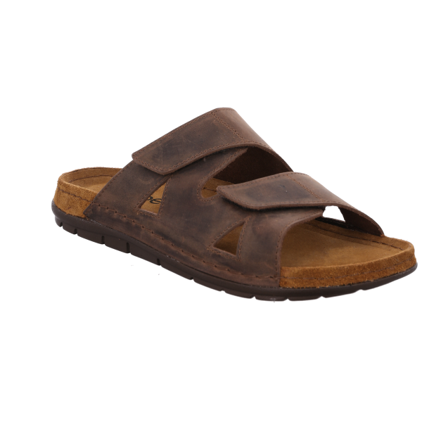 Rohde 5914 herre slipper - brun