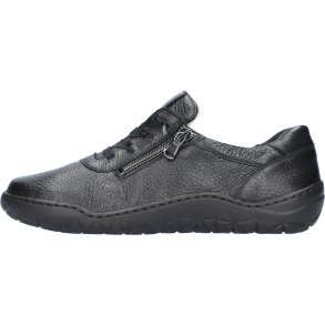 Waldlufer damesko, rummelig og velegnet til indlg, Milena - sort