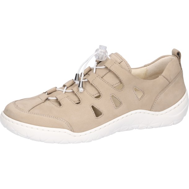 Waldl�ufer rummelig lukket sandal velegnet til indl�g (K), Milena - sand