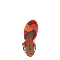 Gabor elegant damesandal 61772 - rd/orange