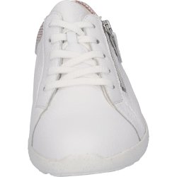 Waldlufer damesko i bldt hjorteskind med ekstra vidde og velegnet til indlg K-Ira - Hvid med rosa