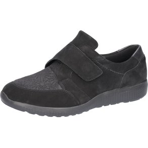 Waldlafer terapisko til den brede og sarte fod, velegnet til indlg (velcro). K-Ira - sort