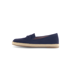 Gabor sommerloafer i espadrilloslook i sknne blde kvaliteter 65220 - bl