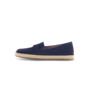Gabor sommerloafer i espadrilloslook i sknne blde kvaliteter 65220 - bl