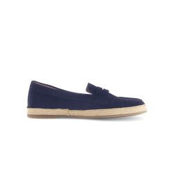 Gabor sommerloafer i espadrilloslook i sknne blde kvaliteter 65220 - bl
