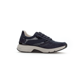 Rolling Soft sporty damesneaker, rummelig og velegnet til indlg 66896 - mrkebl