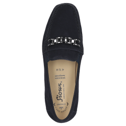 Sioux damehyttesko  bldt ruskind, velegnet til indlg Cortizia 67742 - mrkebl