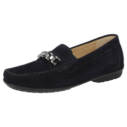 Sioux damehyttesko  bldt ruskind, velegnet til indlg Cortizia 67742 - mrkebl