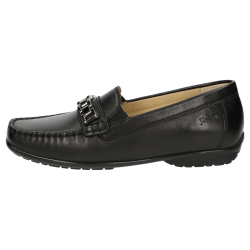 Sioux damehyttesko med ekstra vidde, velegnet til indlg Cortizia  67745 - Sort