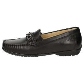 Sioux damehyttesko med ekstra vidde, velegnet til indlg Cortizia  67745 - Sort