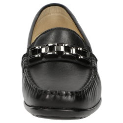 Sioux damehyttesko med ekstra vidde, velegnet til indlg Cortizia  67745 - Sort