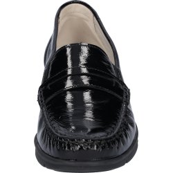 Waldlaufer hyttesko med meget ekstra vidde, K-inga - sort lak