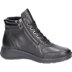 Waldlufer damestvle med ekstra, ekstra vidde (K), udtagelige indlg, Kalea - sort