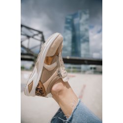 Waldlufer damesko med ekstra vidde og velegnet til indlg, Jill - Sand