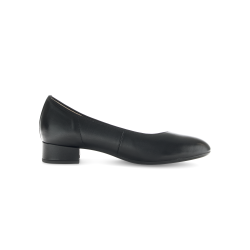 Gabor pump p lille hl i bldt skind, smal pasform 71421 - sort