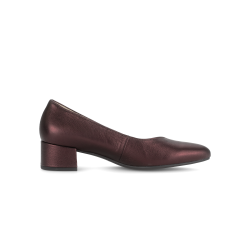 Gabor damepump i ren skind 71431, blomme