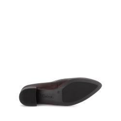 Gabor damepump i ren skind 71431, blomme