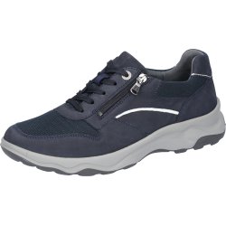Waldlufer herresko med ekstra vidde, velegnet til indlg H-max - mrkebl med mesh