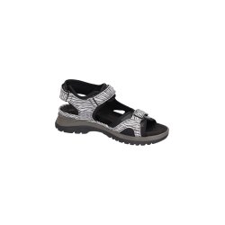 Waldl�ufer Sora,  sporty travesandal med bl�de s�ler velegnet til indl�g indl�g - zebra