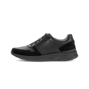 Herre Gabor Rolling Soft 8001 - sort glat skind