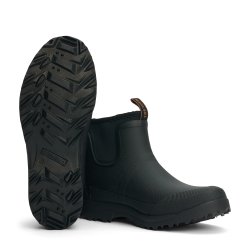 Tretorn lav gummistvle med lunt fr og kraftige sler, Terrng low - sort