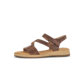 Gabor skindsandal 82733 - m�rkebrun