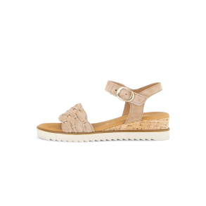 Gabor sandal p� kileh�l 82758 - lys ruskind