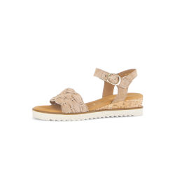 Gabor sandal p� kileh�l 82758 - lys ruskind